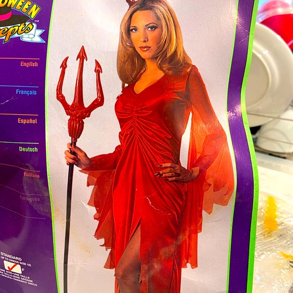 Womens Sexy Devil Costume - Picture 1 of 4
